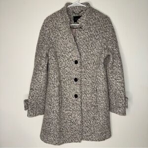Lucky Brand Light Grey Wool Coat sz small